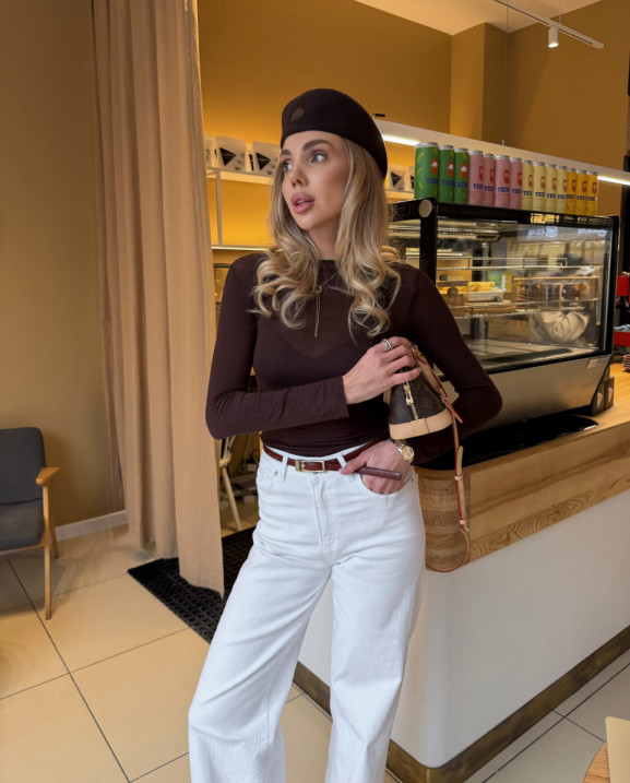 127 Лонгслів прозорий